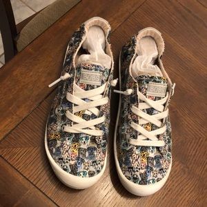 Skechers Women's Bobs Pastel Paws Sneaker